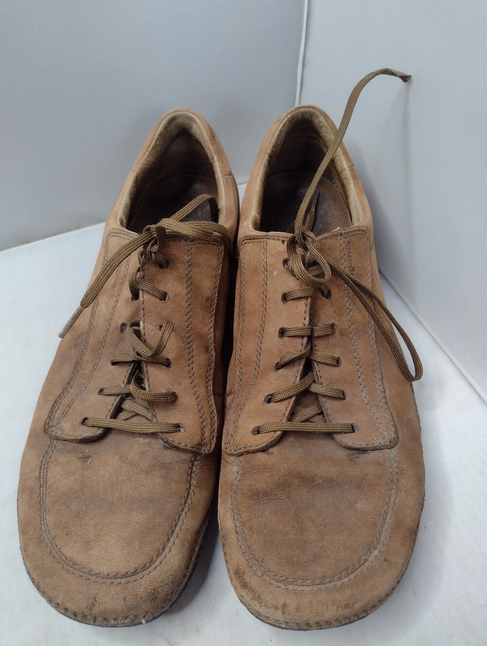 Patagonia Skywalk Moccasin Shoes Mens 12 Brown Lace Up Leather Outdoor JJ